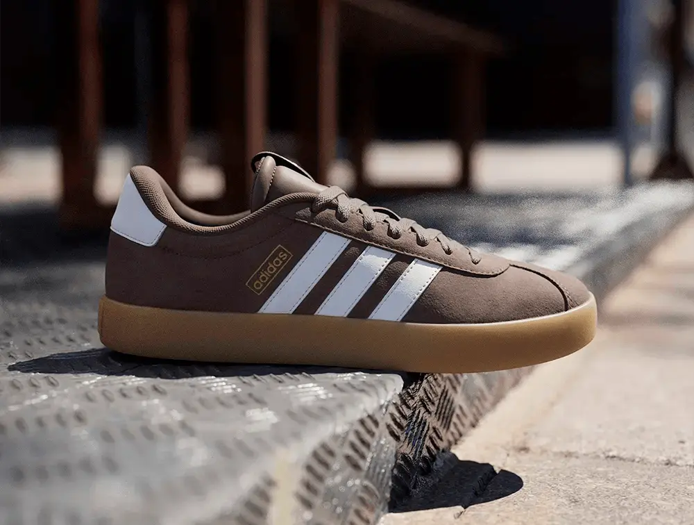 Zapatilla Adidas Vl Court 3.0 Mujer Cafe