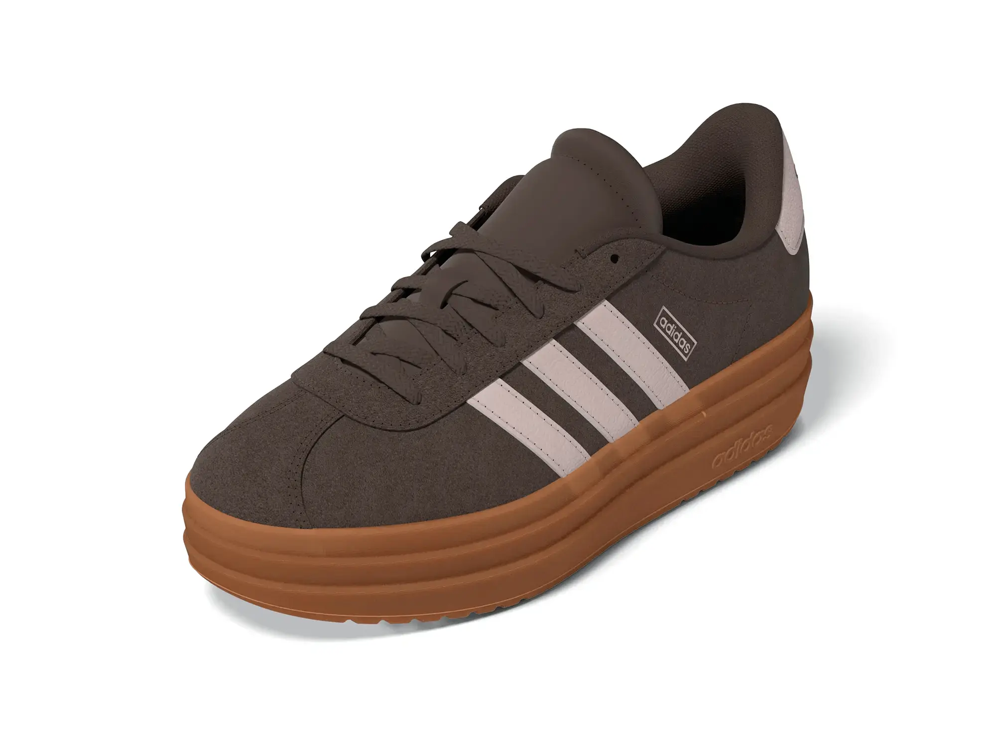 Zapatilla Adidas Vl Court Bold Niños Cafe