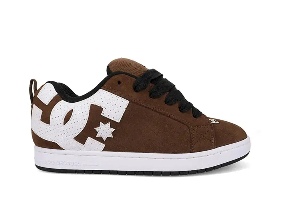Zapatilla DC Court Graffik Hombre Cafe