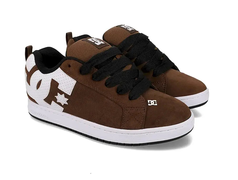 Zapatilla DC Court Graffik Hombre Cafe