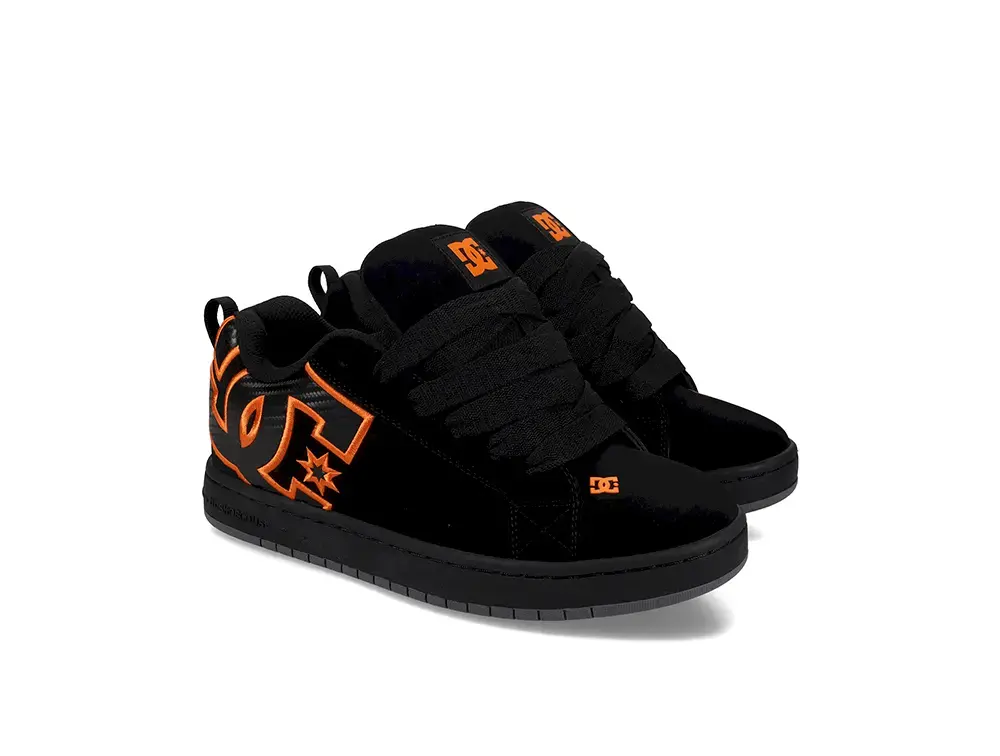 Zapatilla DC Court Graffik Unisex Negro