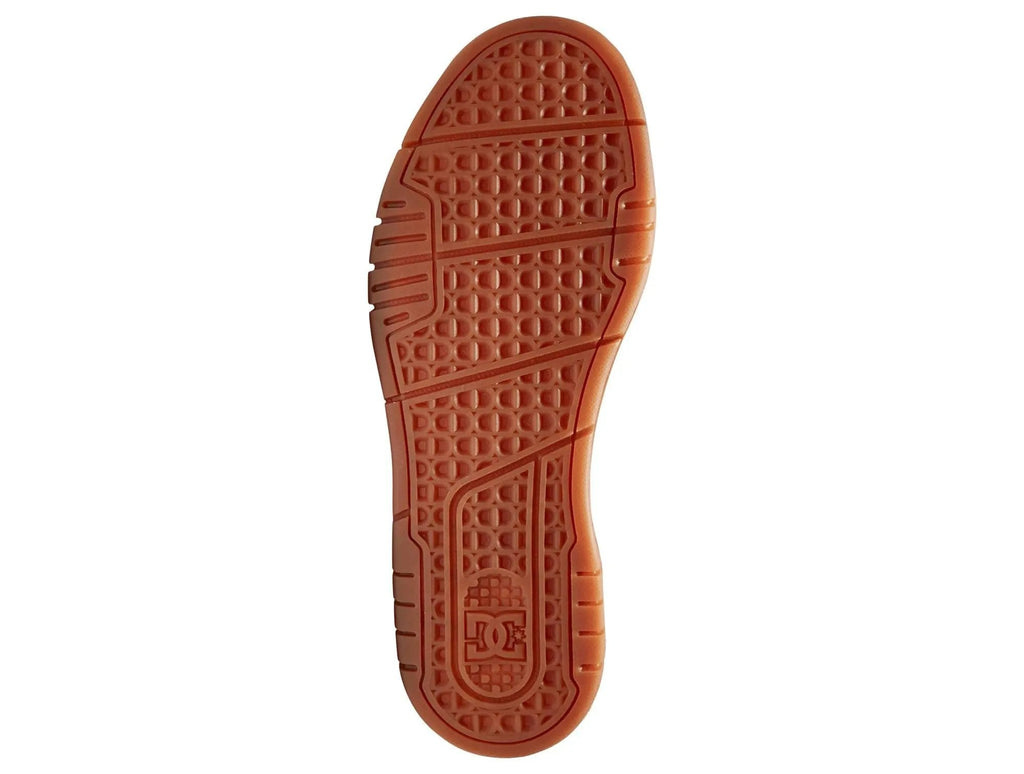 Zapatilla DC Stag Hombre Gris - Suela Blanca - Gum