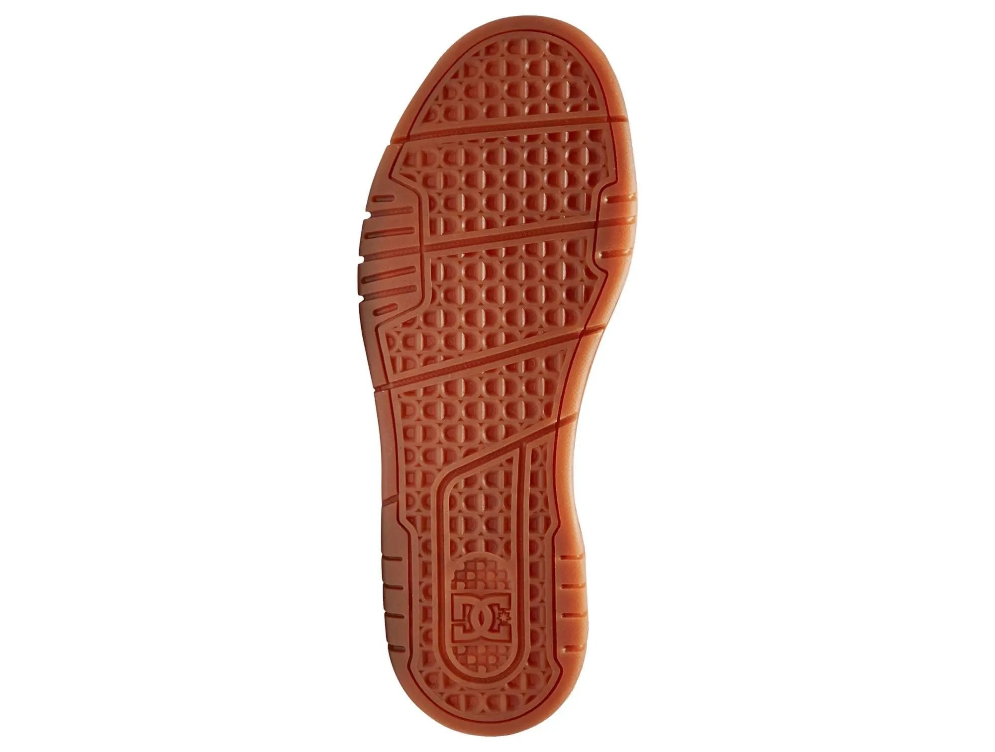 Zapatilla DC Stag Hombre Gris - Suela Blanca - Gum