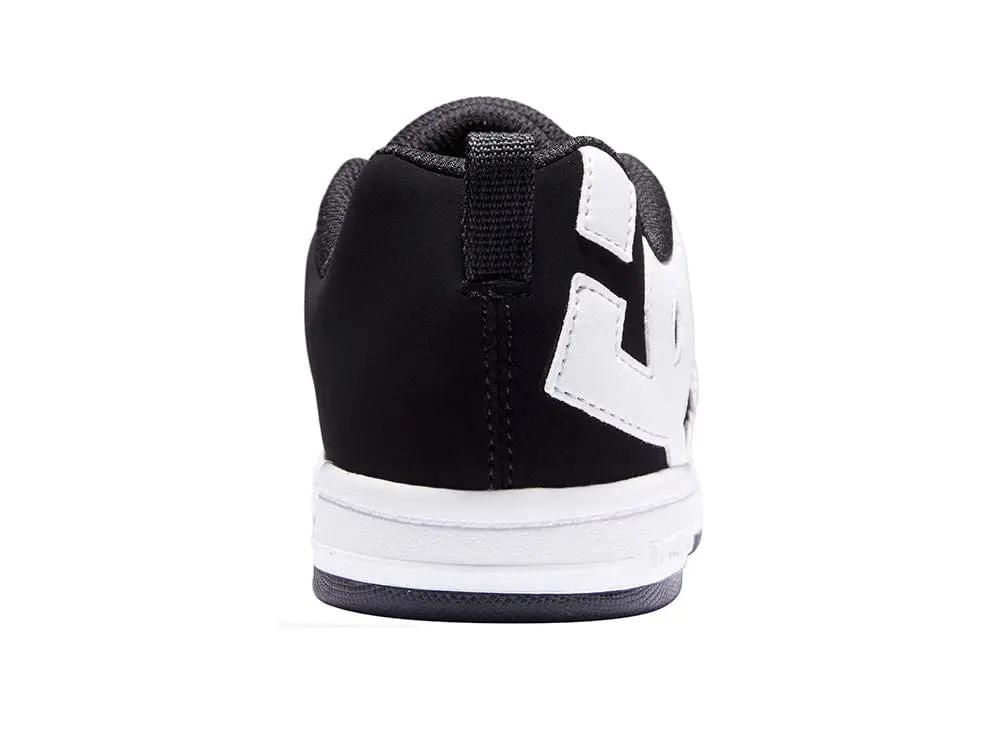 Zapatilla Dc Court Graffik Niños Negro