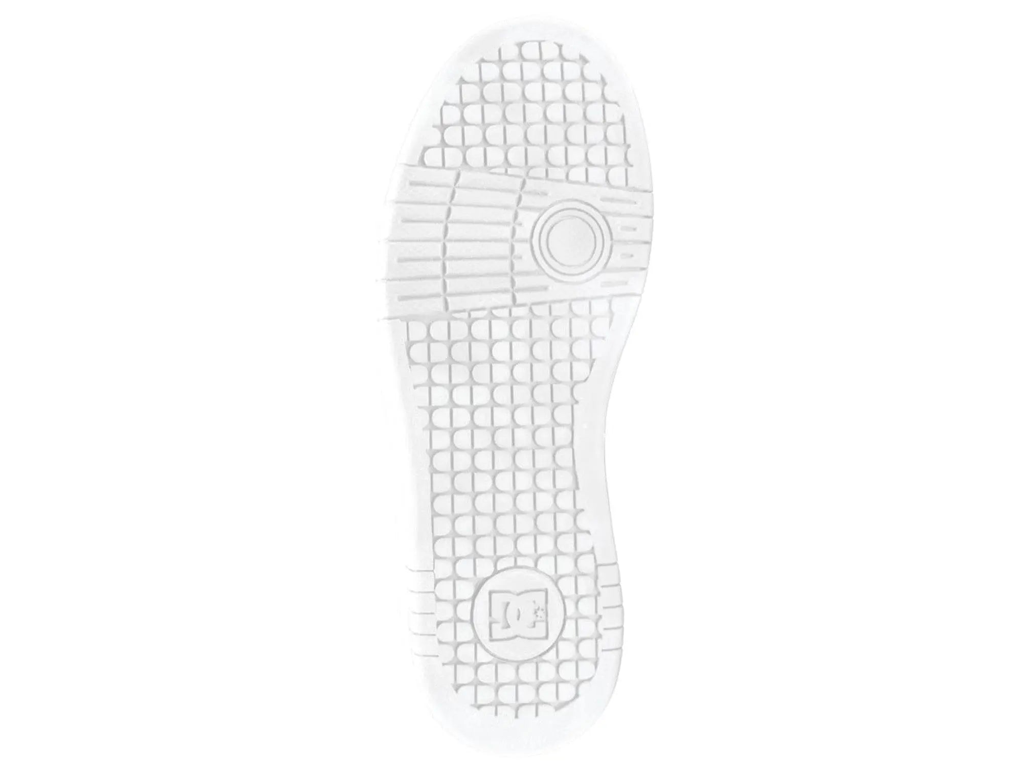 Zapatilla Dc Manteca 4 Plataforma Cuero Mujer Negro