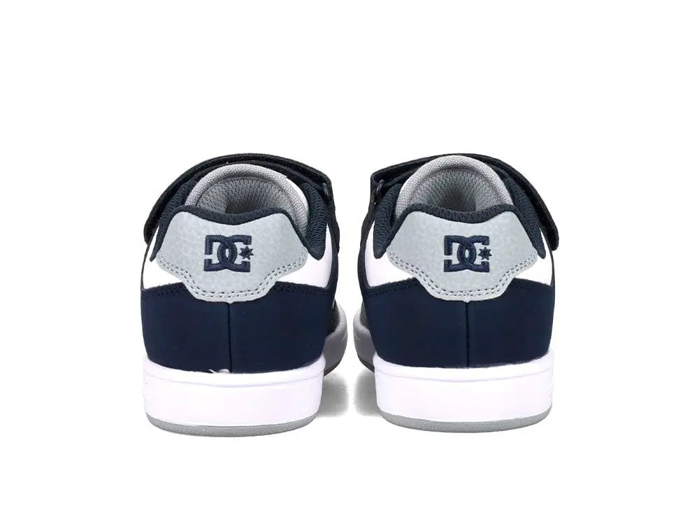 Zapatilla Dc Manteca 4 V Niños Gris Azul