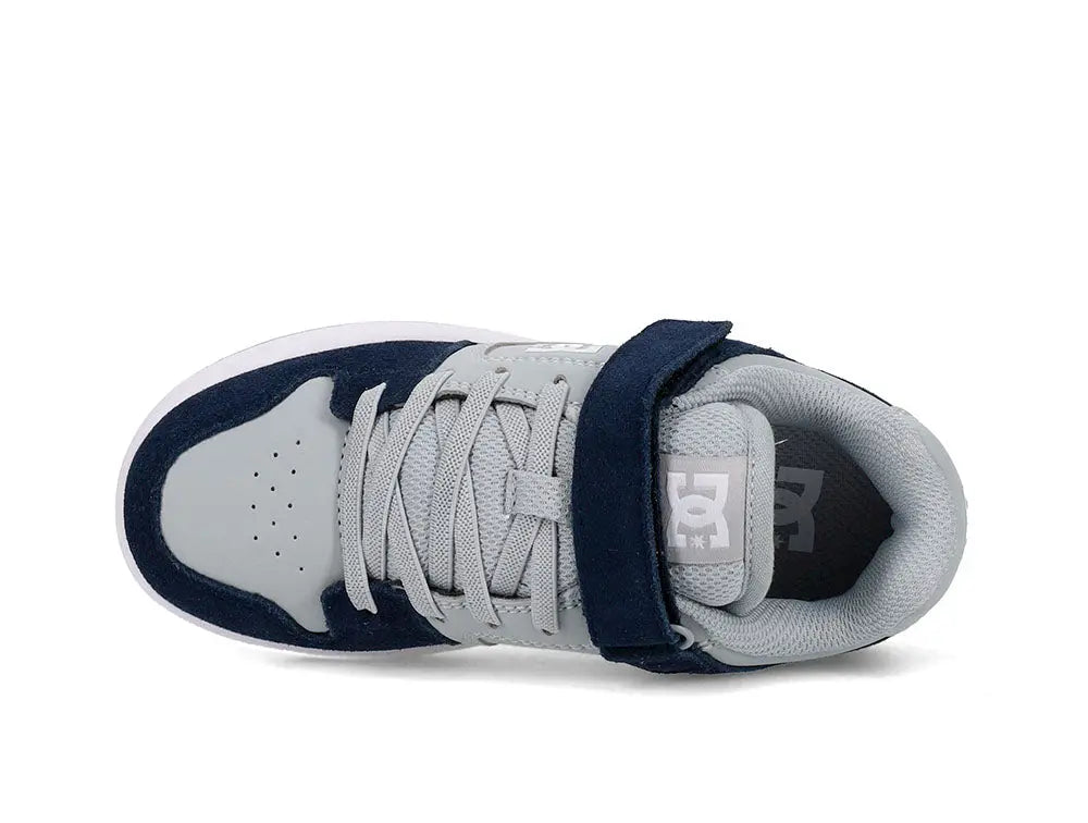Zapatilla Dc Manteca 4 V Niño Gris