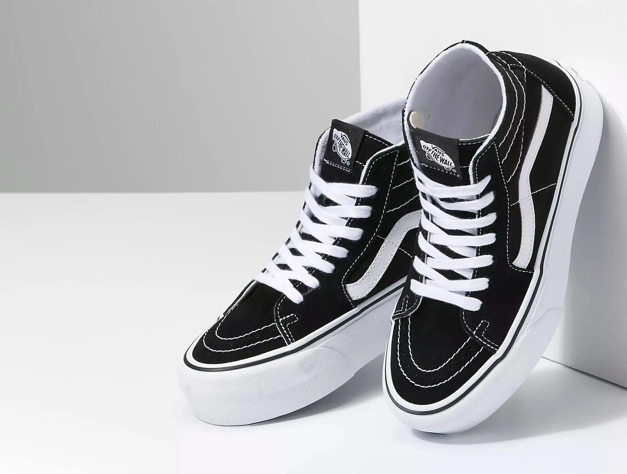 Zapatilla Vans Sk8-Hi Tapered Stackform Mujer Negro