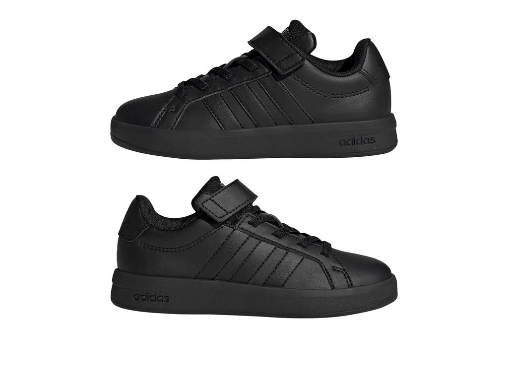 Zapatillas Adidas Grand Court 3.0 Niños Mono Negro