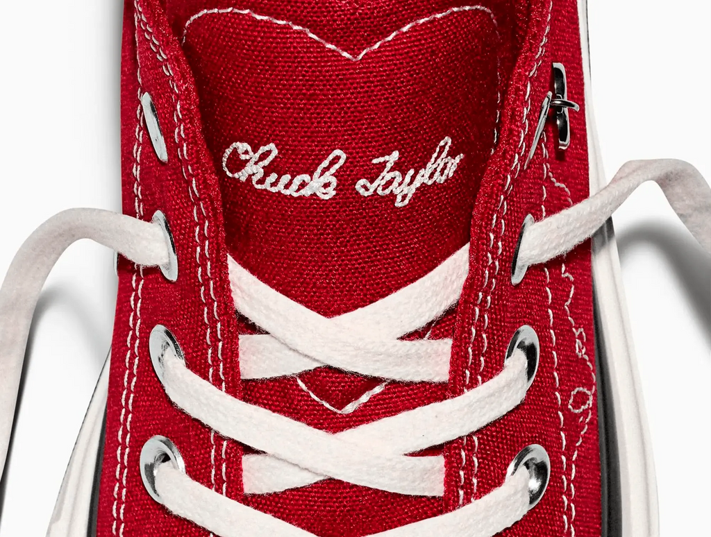 Zapatillas Converse Double Stack Hi (San Valentin) Mujer Rojo
