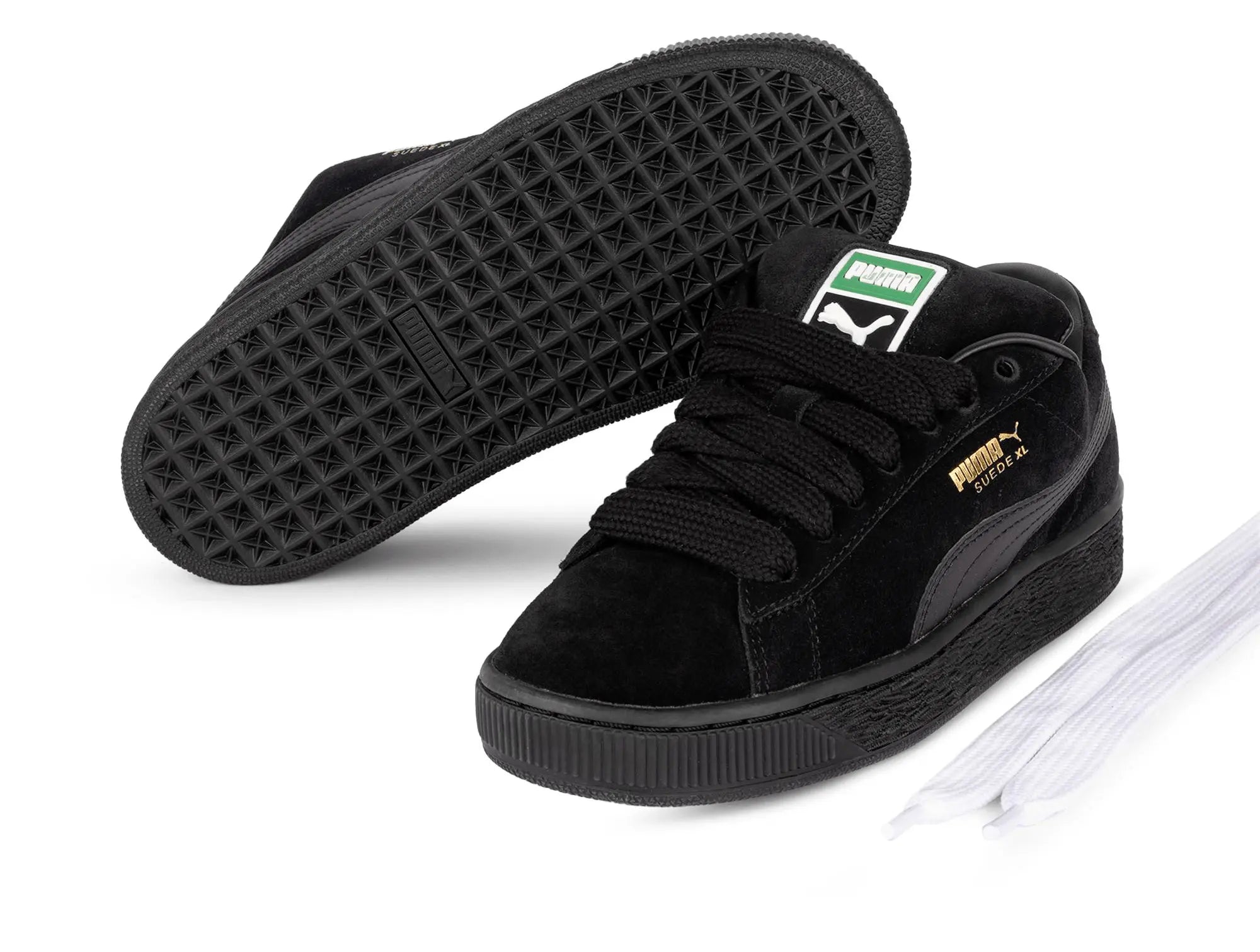 Zapatillas Puma Suede Xl Niños Mono Negro